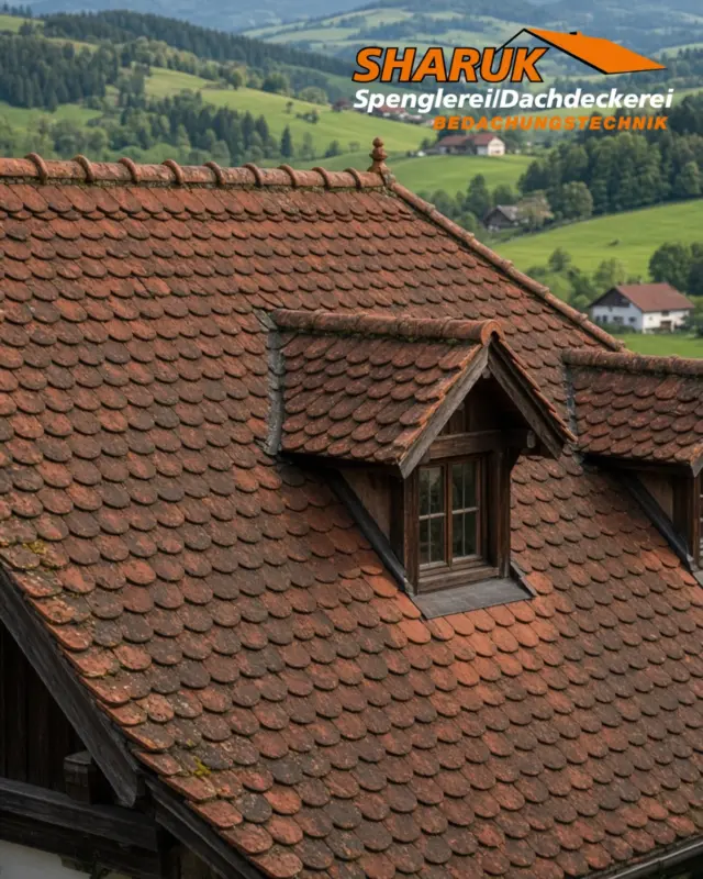 Gerade bei Dächer die eventuell schon etwas in die Jahre gekommen sind, solltet ihr JETZT an den Wintercheck denken. 
Sind noch alle Platten/Ziegel heil? 
Alle Kanten wirklich dicht? 💦
Die Schneefänge korrekt montiert? ⚒️
Regenrinnen frei? 
Meldet euch gerne bei uns und wir helfen euch all diese Punkte zu kontrollieren bevor der Winter zuschlagen kann 😉
Den Kontakt zu uns? Den findet ihr wie immer in der Bio 👉
 
#dachdeckerei #spenglerei #dachliebe #rosenheim #wintercheck 
 
Zur besseren Illustration verwenden wir in diesem Post KI-unterstützte Bilder.